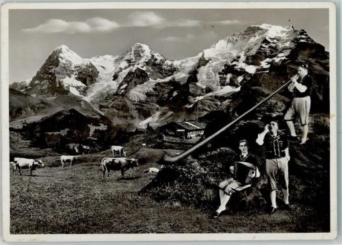 Biel/Bienne Trio Mosebuebe Eiger Mönch Jungfrau