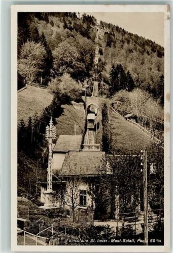 St-Imier Funiculaire St. Imier Mont Soleil Pente 60