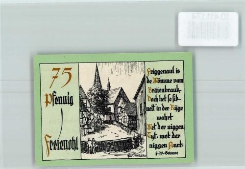 59872 W5778 Freienohl , Sauerl - Notgeld
