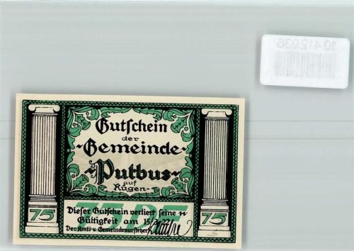 Putbus Notgeld