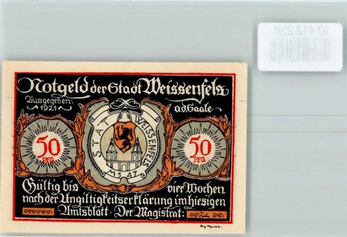 Weißenfels Notgeld