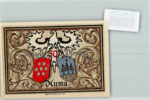 Auma Notgeld Denkmal