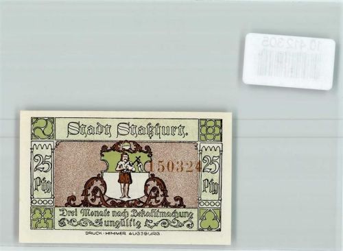Staßfurt Notgeld Bergbau