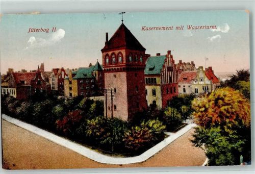 Jüterbog 1914 Kasernement Wasserturm