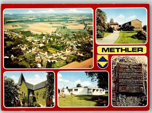 Methler Ev. Magarethenkirche Gedenktafel f. Pastor Otto Pein Bodelschwingh Haus