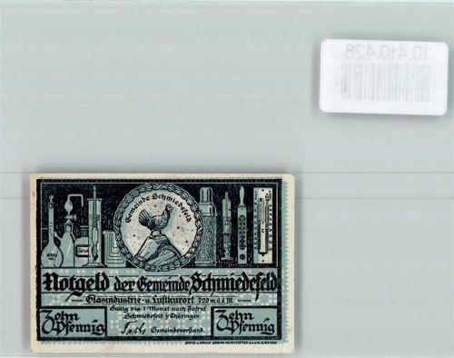 Schmiedefeld Notgeld