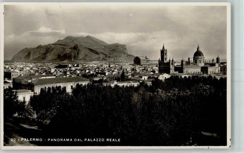 Palermo Panorama dal Palazzo Reale