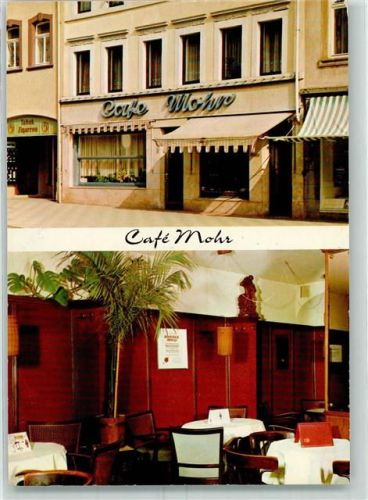 Wittlich Cafe Mohr Innenansicht Palme