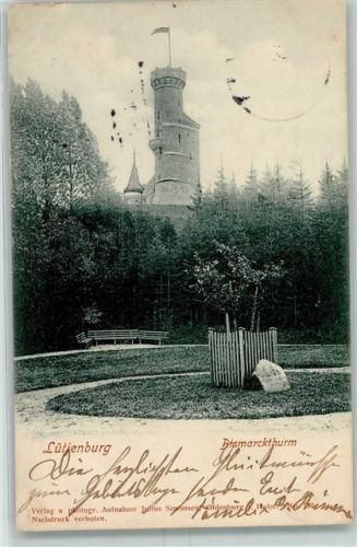 Lütjenburg 1904 Bismarckthurm