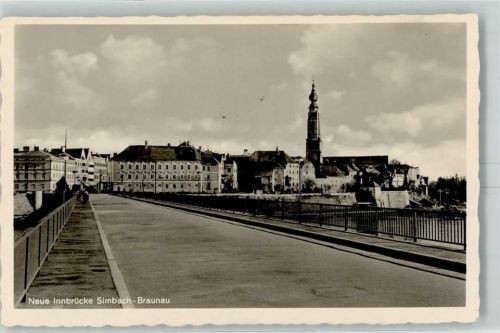 Simbach Neue Innbrücke Braunau