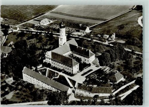 Mönchsdeggingen Kleriker-Noviziat Kloster d. Mariannhiller Missionare Fliegeraufnahme