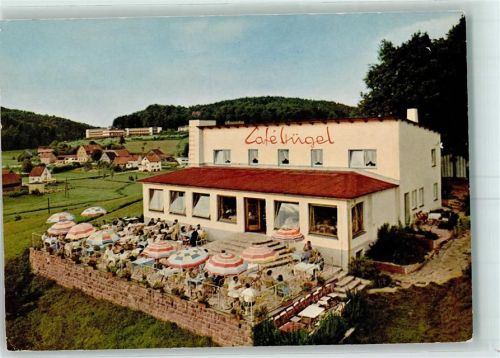 Grasellenbach Cafe Hügel Terrasse