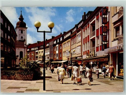 Dinslaken Suisburger Straße Stadtkirche Fußgängerzone