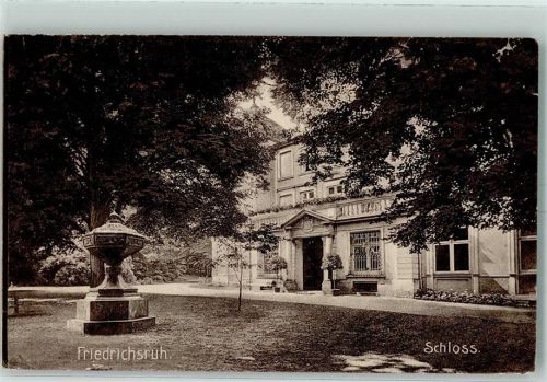 Friedrichsruh Schloß Friedrichsruh Schloßpark