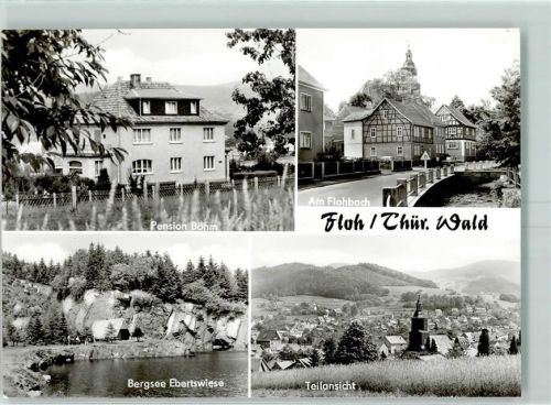 Floh Pension Böhm Bergsee Ebertwiese Der Flohbach