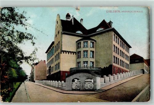 Lutherstadt Eisleben 1915 Oberrealschule