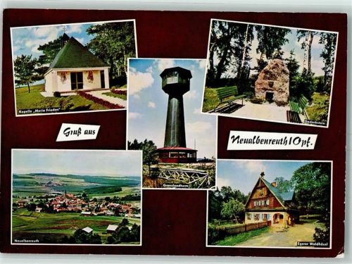 Neualbenreuth Kapelle Maria Frieden Gedenkstein Egener Waldhäusel Grenzlandturm