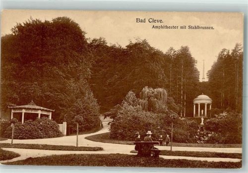Cleve Amphitheater mit Stahlbrunnen