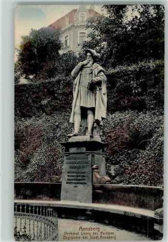 Annaberg-Buchholz Denkmal Georg des Bärtigen