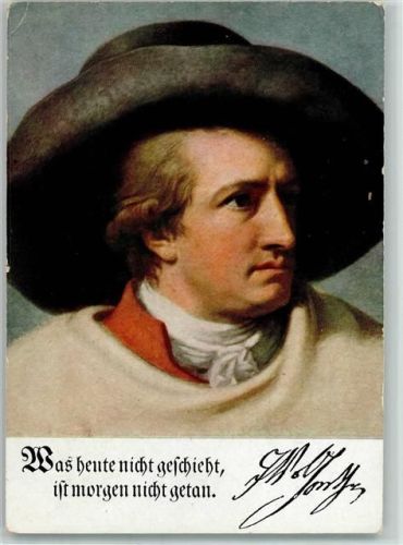 Serie - aus der Kartenfolge "Deutsche Männer-Deutsche Worte AK Allianz Versicherung