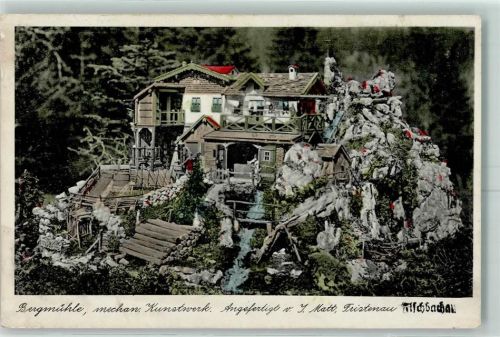 Fischbachau Bergmühle mechan. Kunstwerk