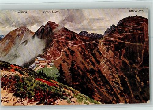 1915 Herzogstand, Martinskopf AK Berge