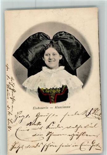 Elsässerin 1906 AK