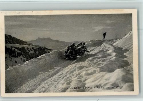 1931 9704 Sport d`hiver - Bobsleigh AK
