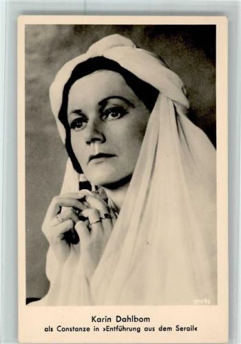 1944 Karin Dahlbom als Constanze in Entführung aus dem Derail