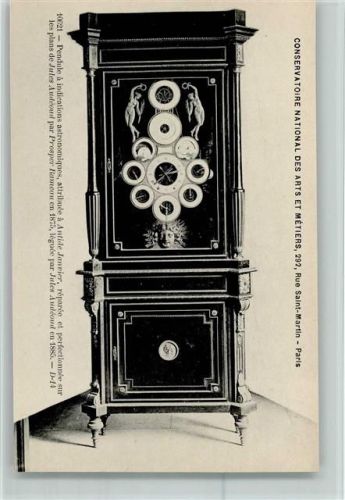 Nr. 10621 Pendule astronomique - Conservatorium des Arts & Metiers, Paris
