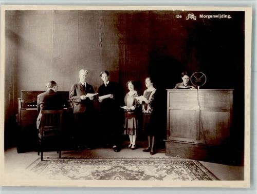 AVRO Niederlande Rundfunk Pioniere 1939 De Morgenwijding - Radio Niederlande