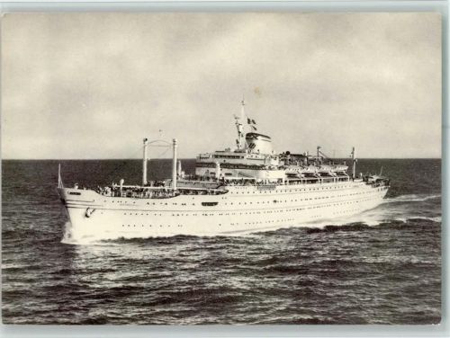 LLoyd Triestino MS Europa AK Dampfer Europa