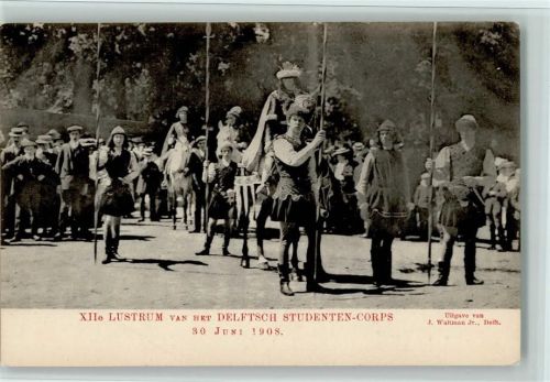 XIIe Lustrum Delftsch Studentencorps 1908 AK