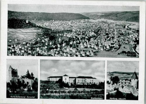 Tuttlingen Krankenhaus, Honburg , Ruine Kallenberg