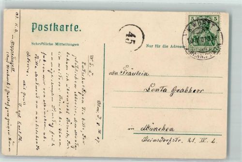Ulm K. Württ. Bahnpost