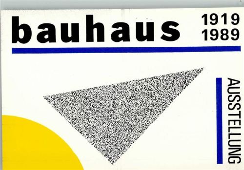 Bauhaus 1919-1989 Ausstellung