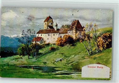 Tiroler Burg - HSM Verlag Serie Burgen ca 1905 AK