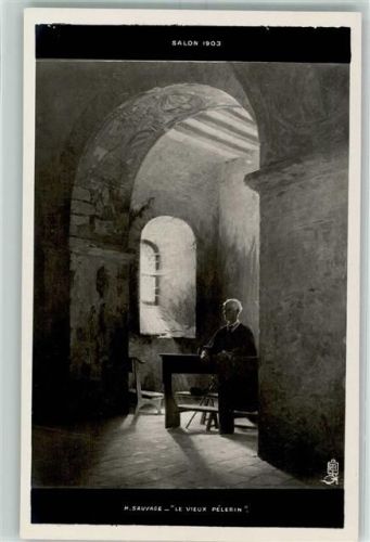 1903 Salon 1903 Sauvage - Le Vieux Pelerin Raphael Tuck Serie IV Nr. 37