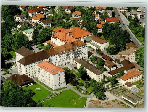 Tutzing Krankenhaus der Missions Benediktinerien Luftaufnahme