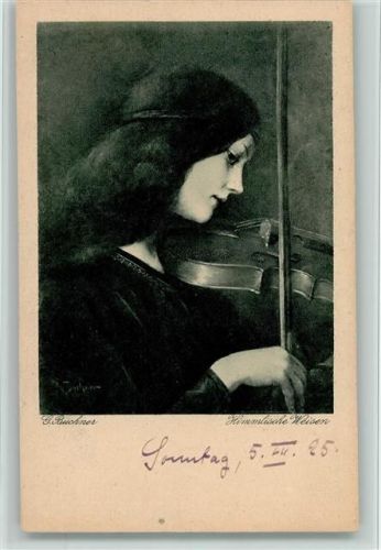1925 Gemälde von Büchner - Himmlische Weisen AK