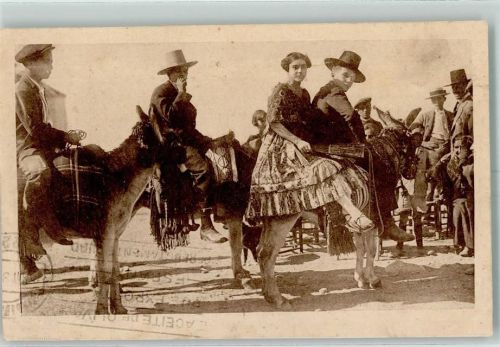 Granada Tipos de una romeria
