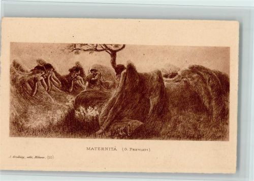 Nr. 10 G. Previati - Maternita - gute Erhaltung