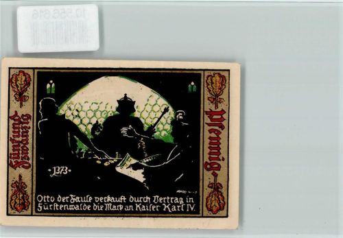 Fürstenwalde Notgeld , Otto der Faule