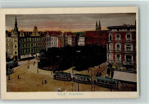 Köln Altstadt-Süd 101 Rudolfplatz Straßenbahn