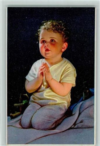 Junge beim Gebet, Teddy AK