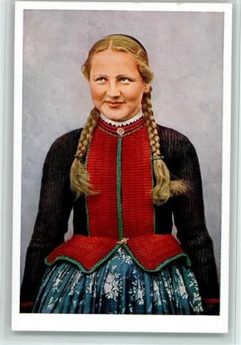 Hessische Trachten Nr. 291 - , Schlitzer Mädchen, sehr gute Erhaltung AK