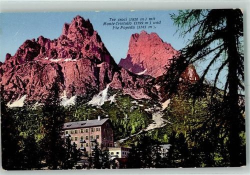 Cortina d'Ampezzo Monte Cristallo Piz Poperla