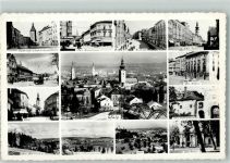 4600 Wels Foto AK Stadtplatz Rathaus Theater Ledererturm Marienwarte