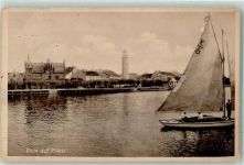 Baltijsk Pillau - Leuchtturm Segelboot