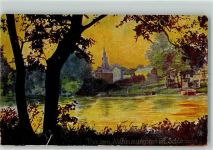 Tondern Tonder Künstlerkarte Abstimmungsgebiet Schleswig
